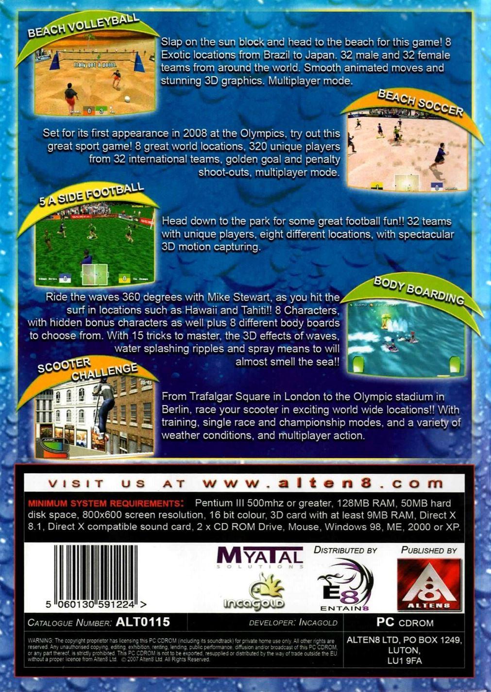 Sommer Sports Pack (PC) - UK Seller