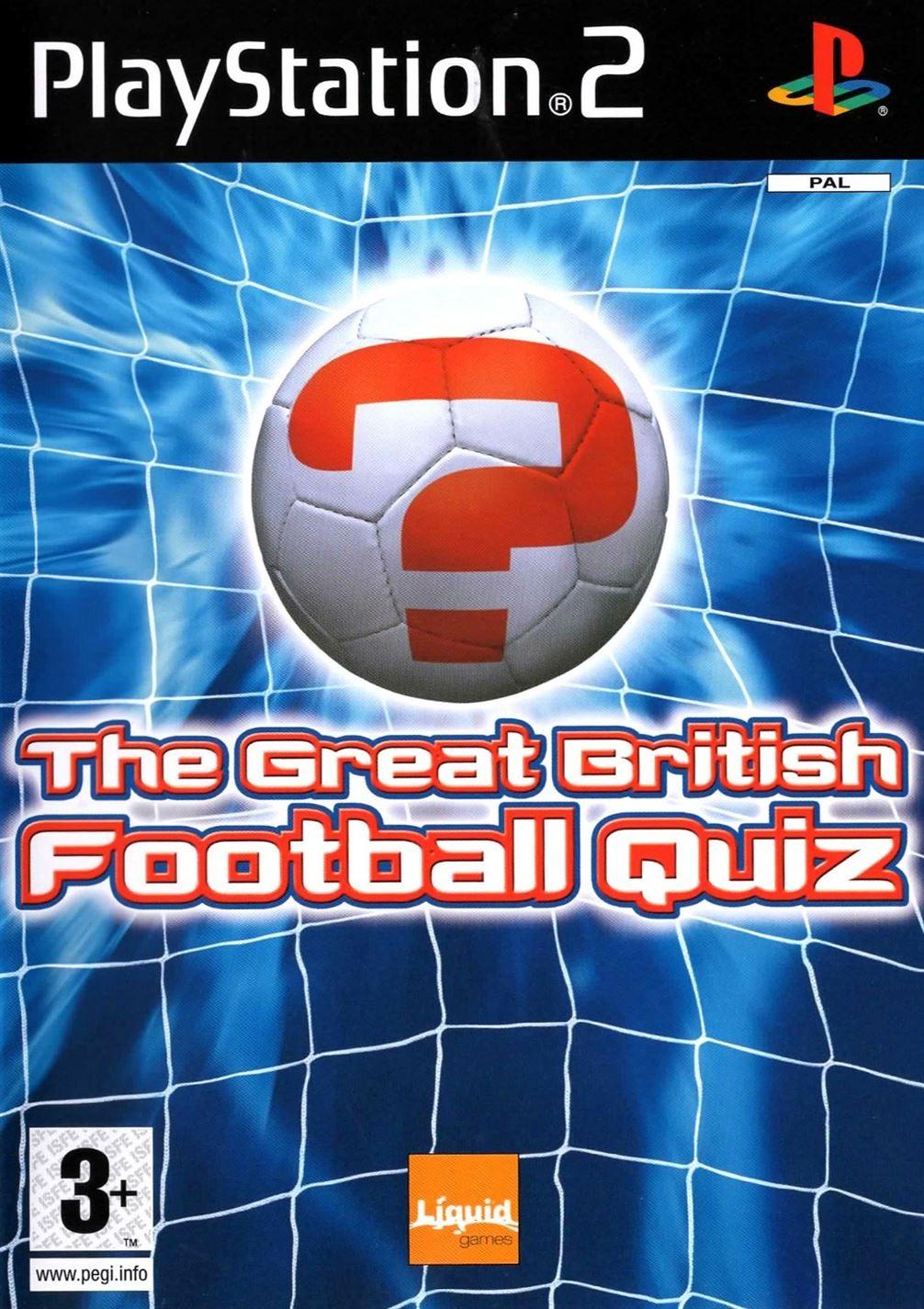 The Great British Football Quiz PS2 (PlayStation 2) - UK Seller