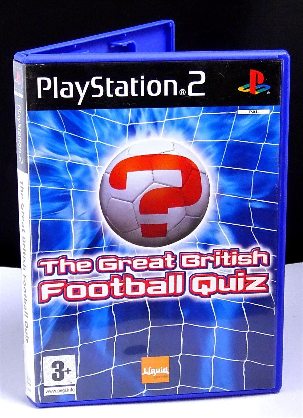 The Great British Football Quiz PS2 (PlayStation 2) - UK Seller