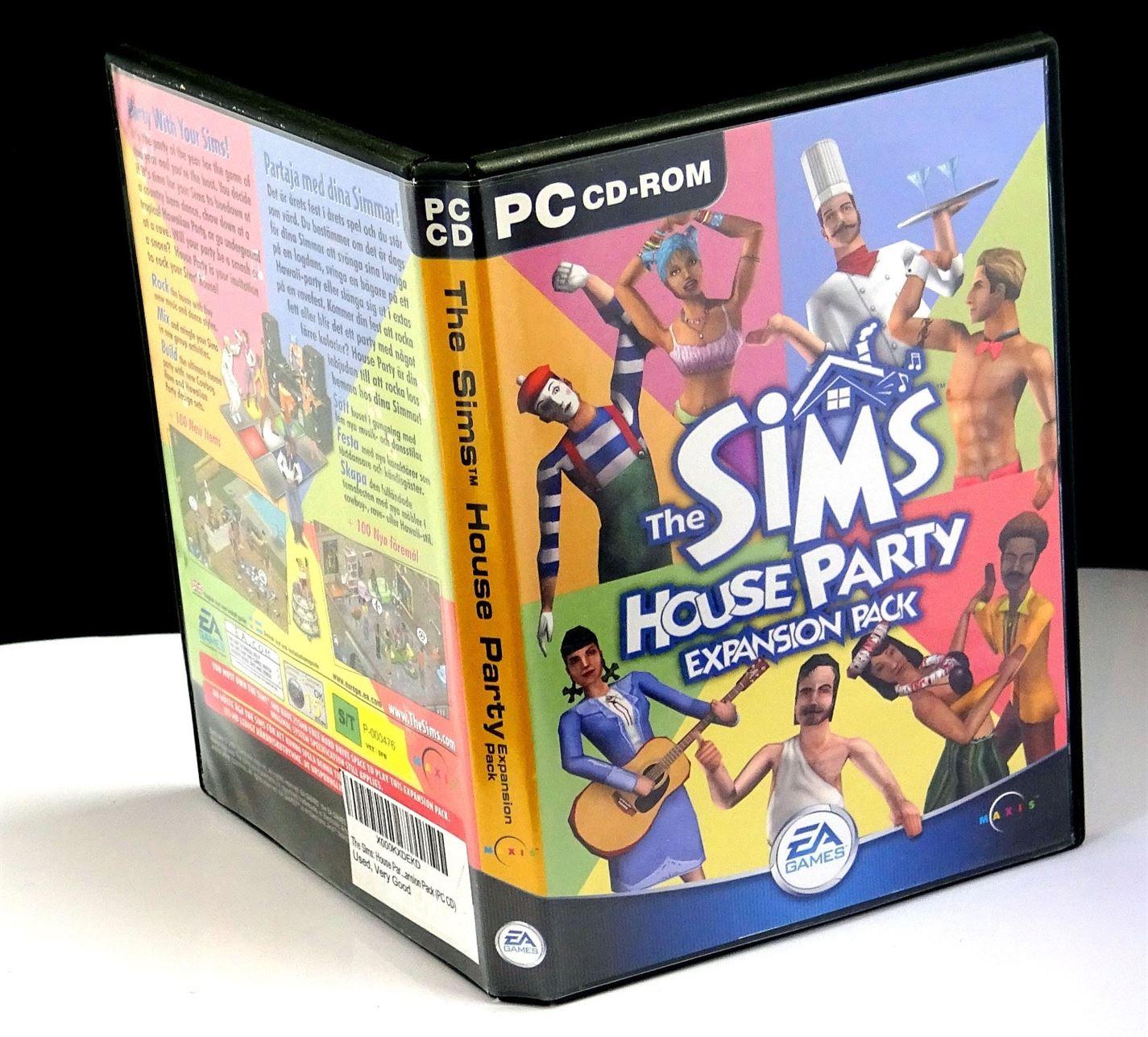 The Sims: House Party Expansion Pack (PC) - UK Seller NP