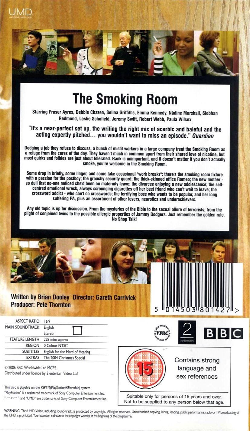 The Smoking Room Series 1 (UMD Mini for PSP) - UK Seller