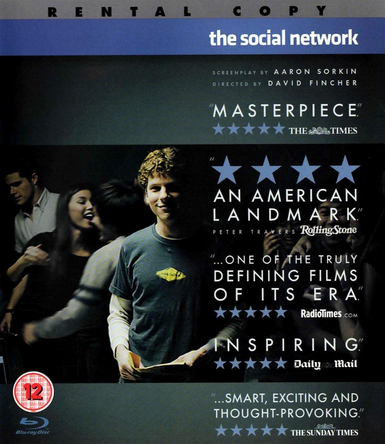 The Social Network (Blu-Ray) - UK Seller
