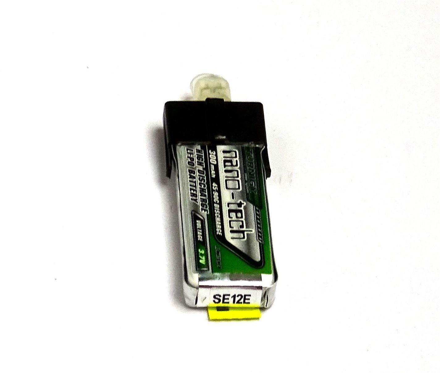 Turnigy Nano-Tech 300mah 1S 45C Lipo Battery (Suits FBL100 and Blade mCPx) - UK Seller