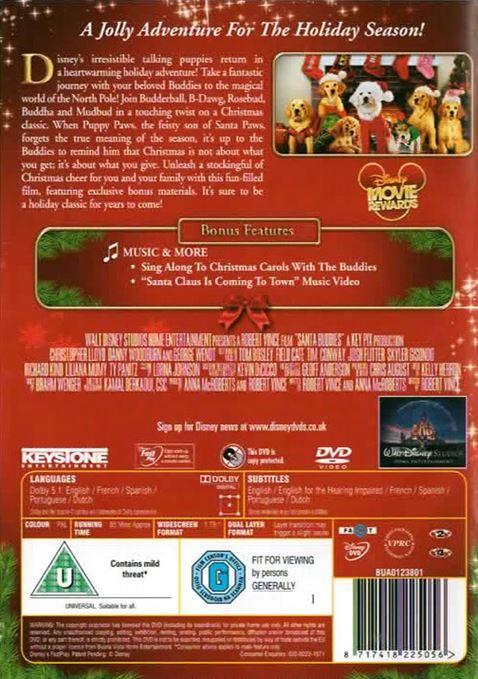 Santa Buddies (DVD) - UK Seller