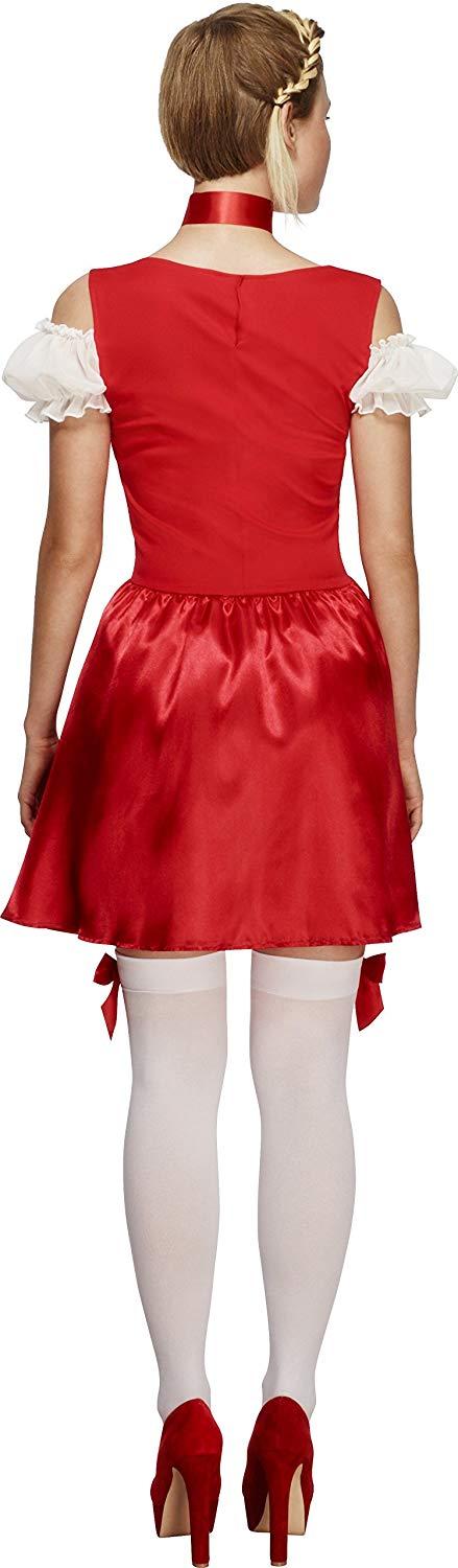 Christmas Dirndle fancy dress costume and underskirt