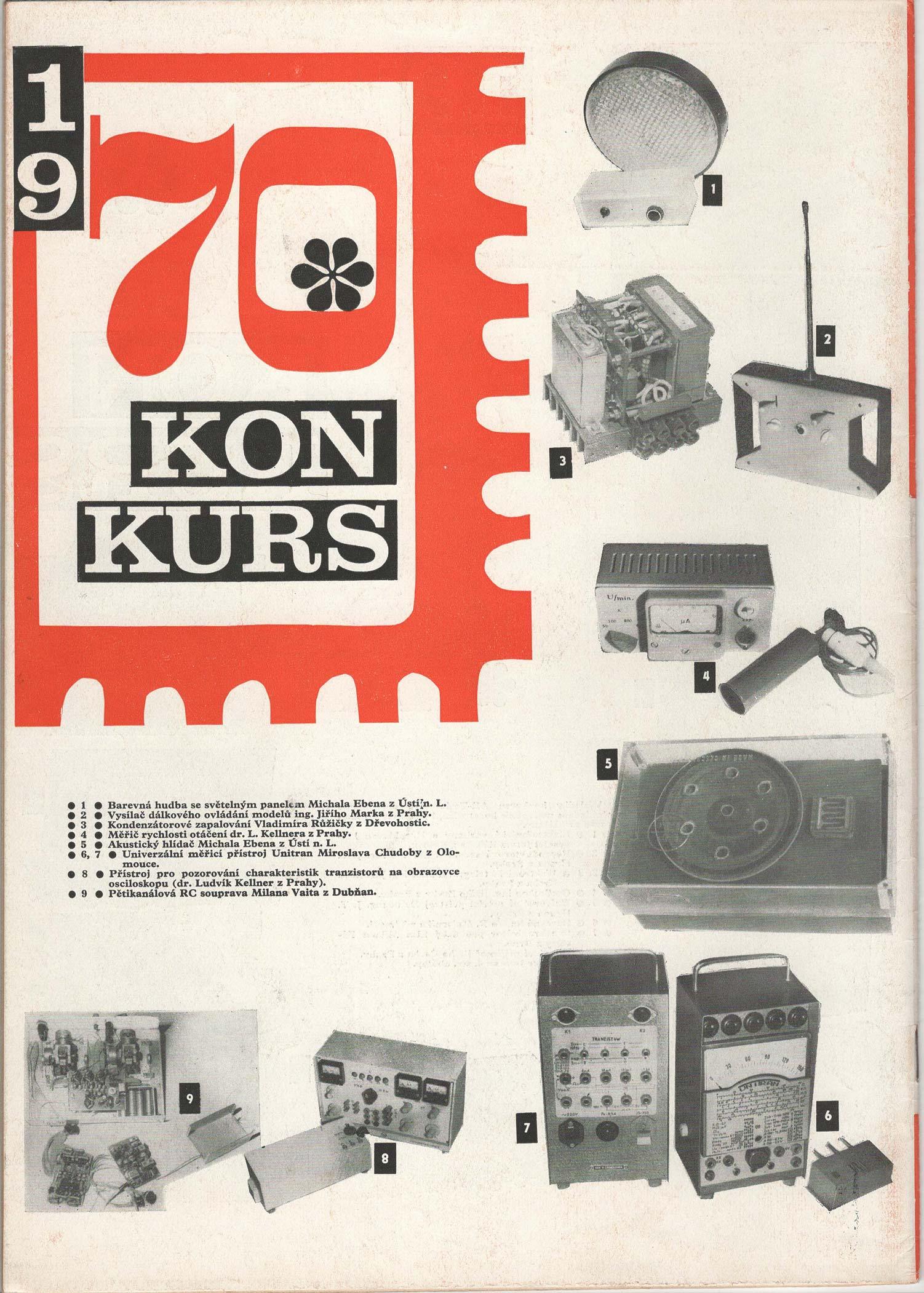 Amaterske Radio Magazine - 1 Rocnik XX 1971 - Rare Collectable