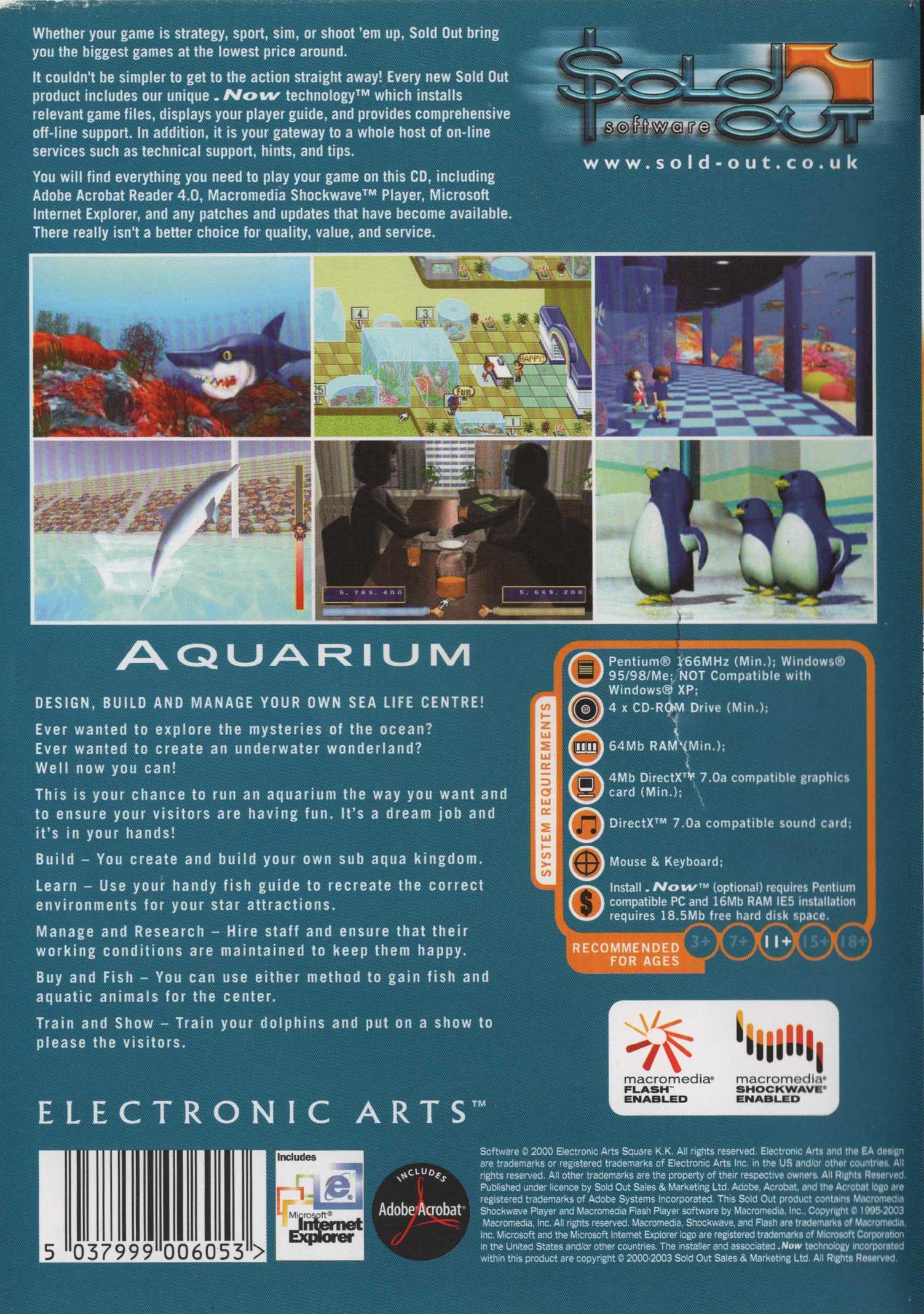 Aquarium - Classic Windows PC Game