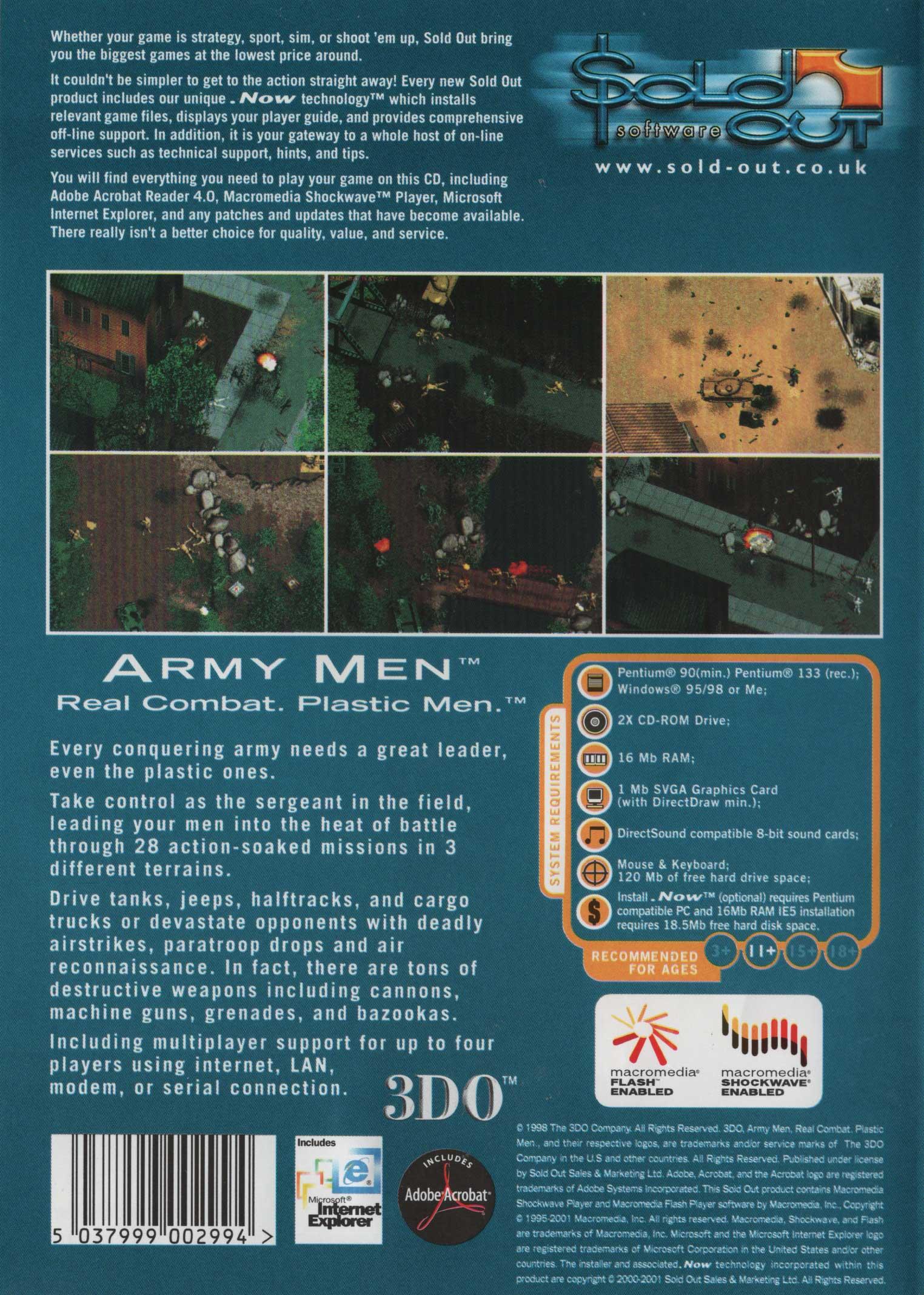 Army Men - Classic Windows PC Game