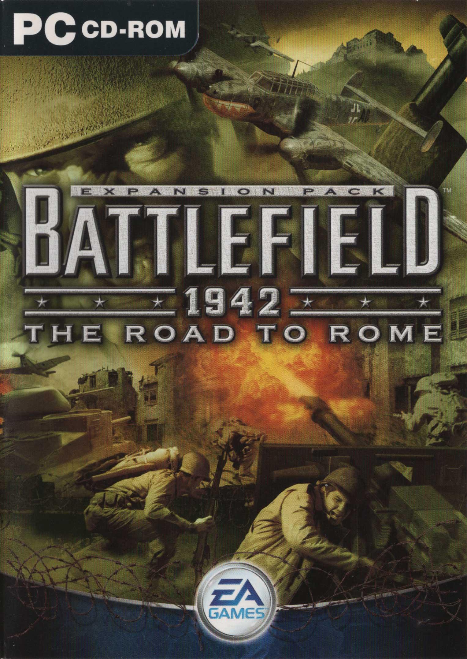 Expansion Pack Battlefield 1942 Road To Rome - Classic Windows PC Game