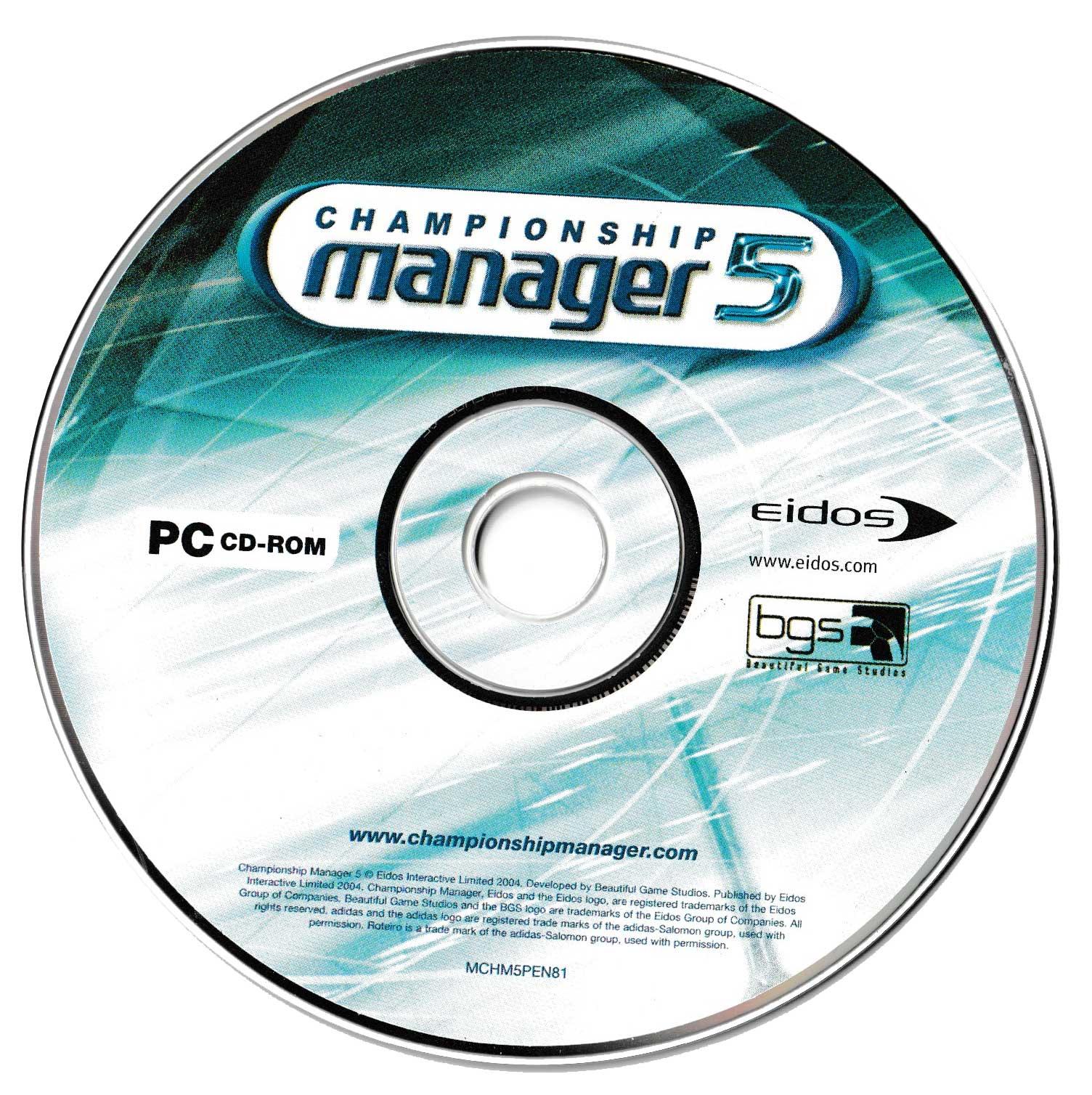 Championship Manager 5 - Classic Windows PC Game