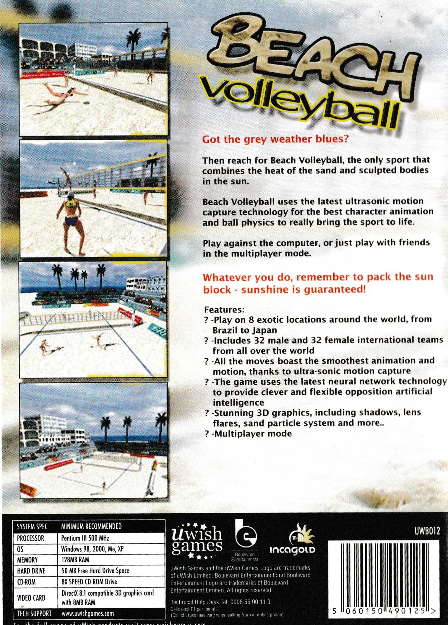 Beach Volleyball - Classic Windows PC Game
