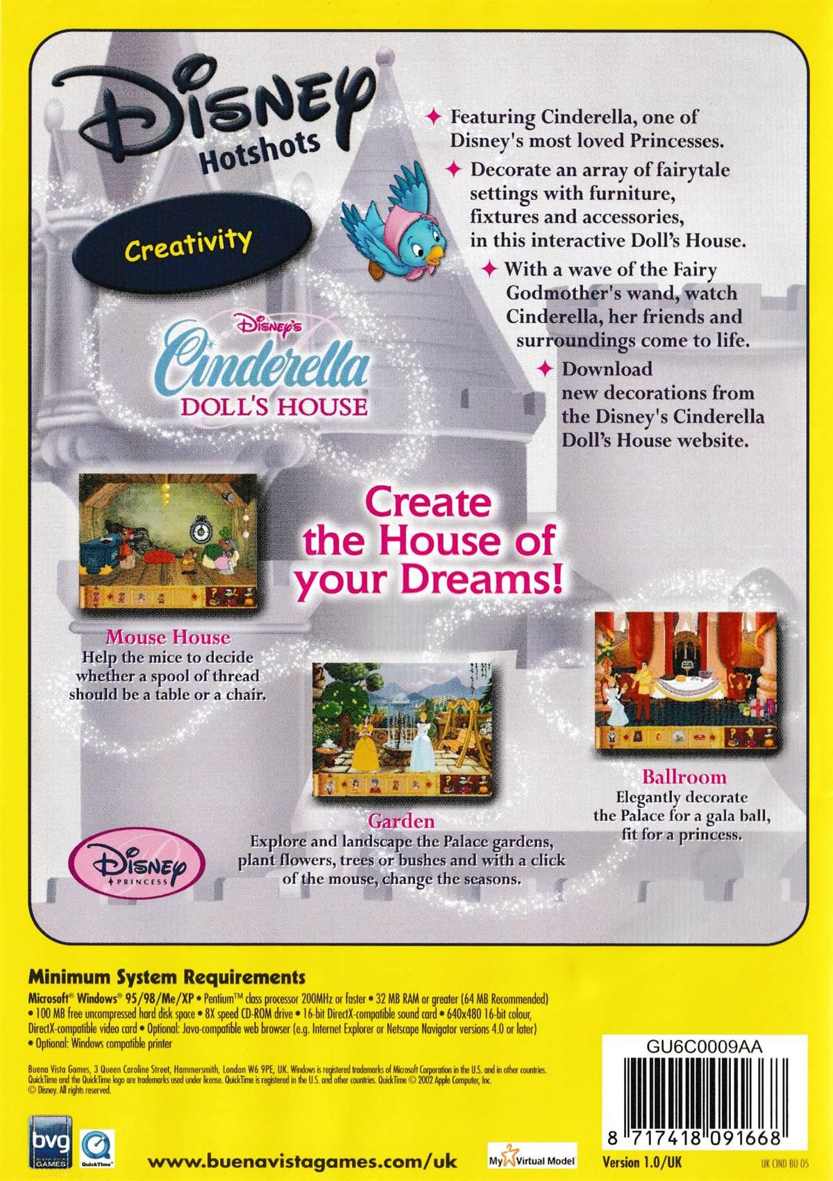 Cinderella Doll's House  - Classic Windows PC Game
