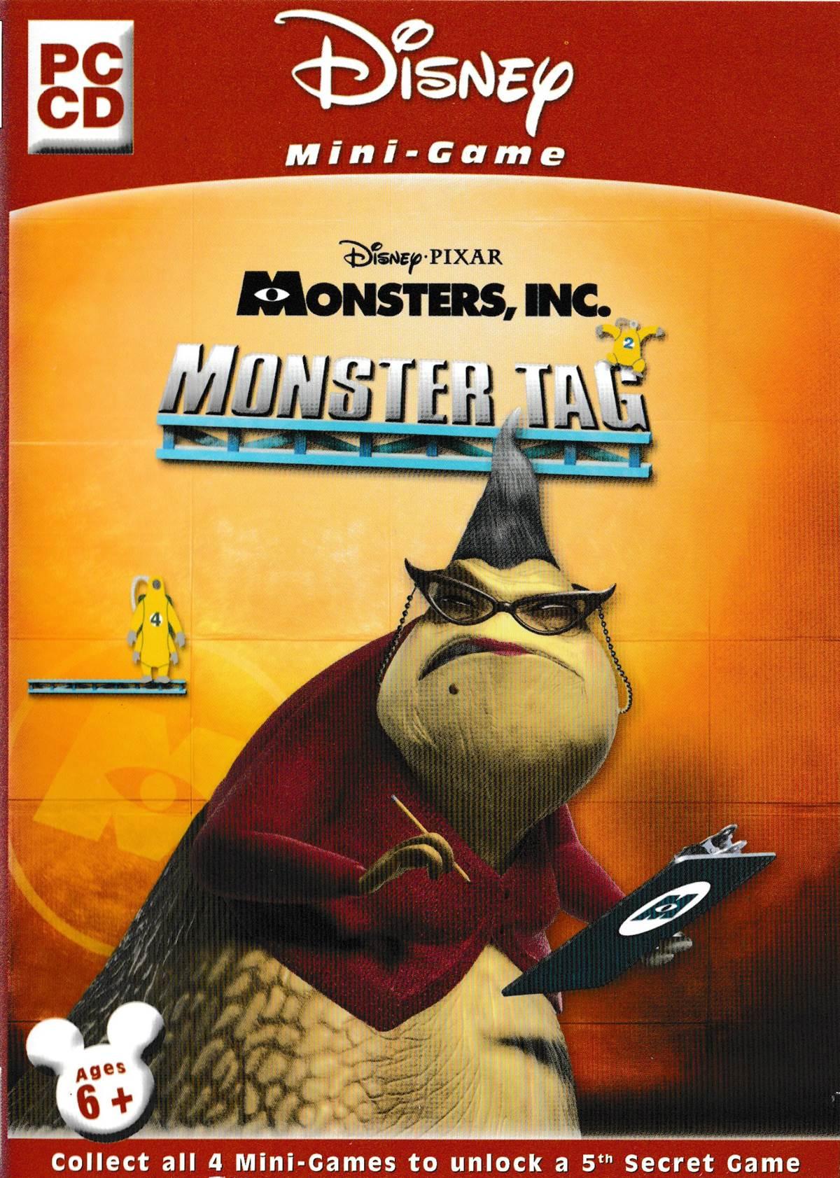 Monsters Inc. Monster Tag - Classic Windows PC Game