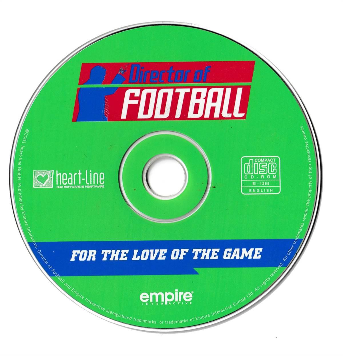 Director Of Football - Classic Windows PC Game