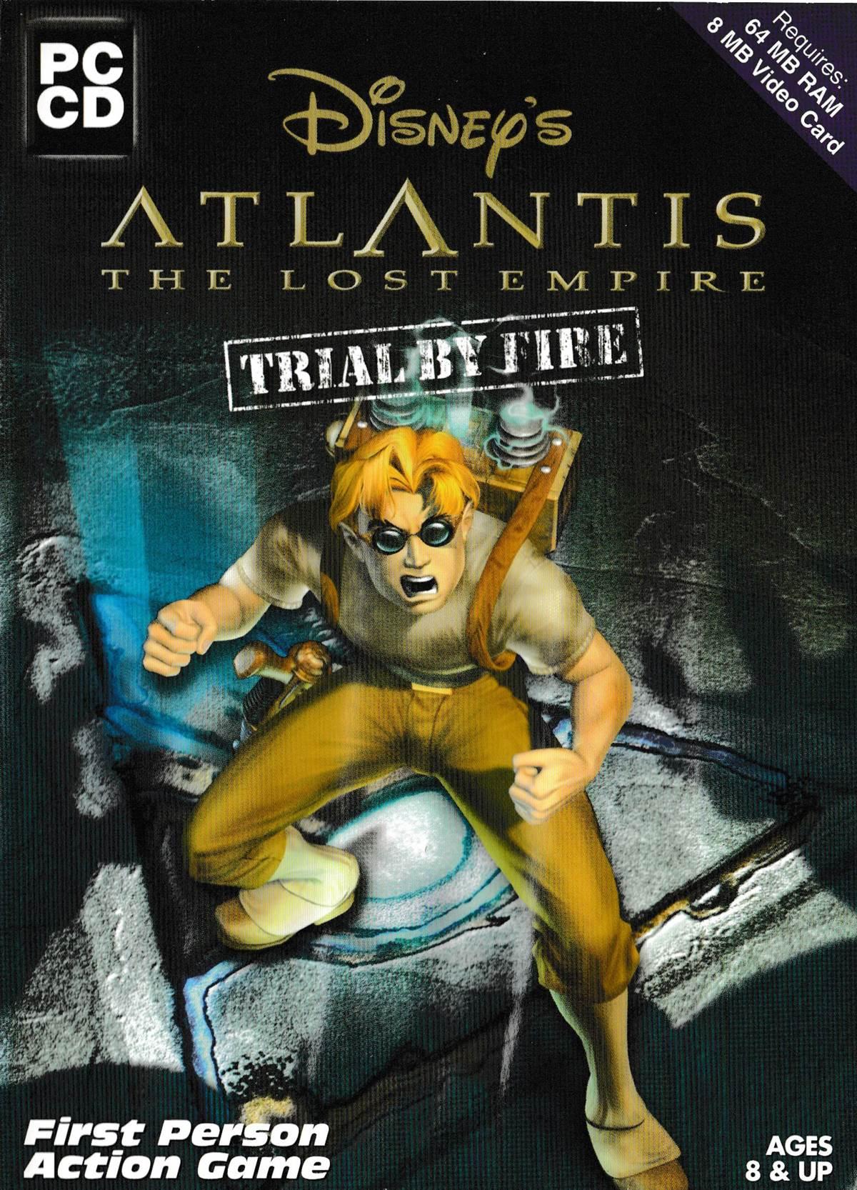 Atlantis The Lost Empire - Trial By Fire - Classic Windows PC Game