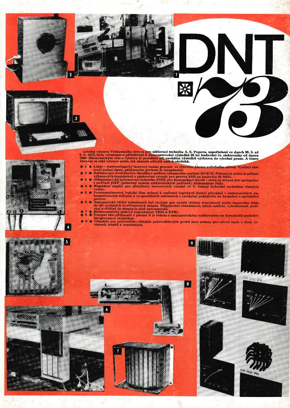 Amatérské Radio 9.  svazek XXII, číslo 9 ročník 1972