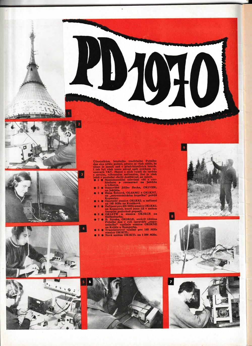 Amatérské Radio 10.  XIX ČÍSLO 10 Ročník  1970