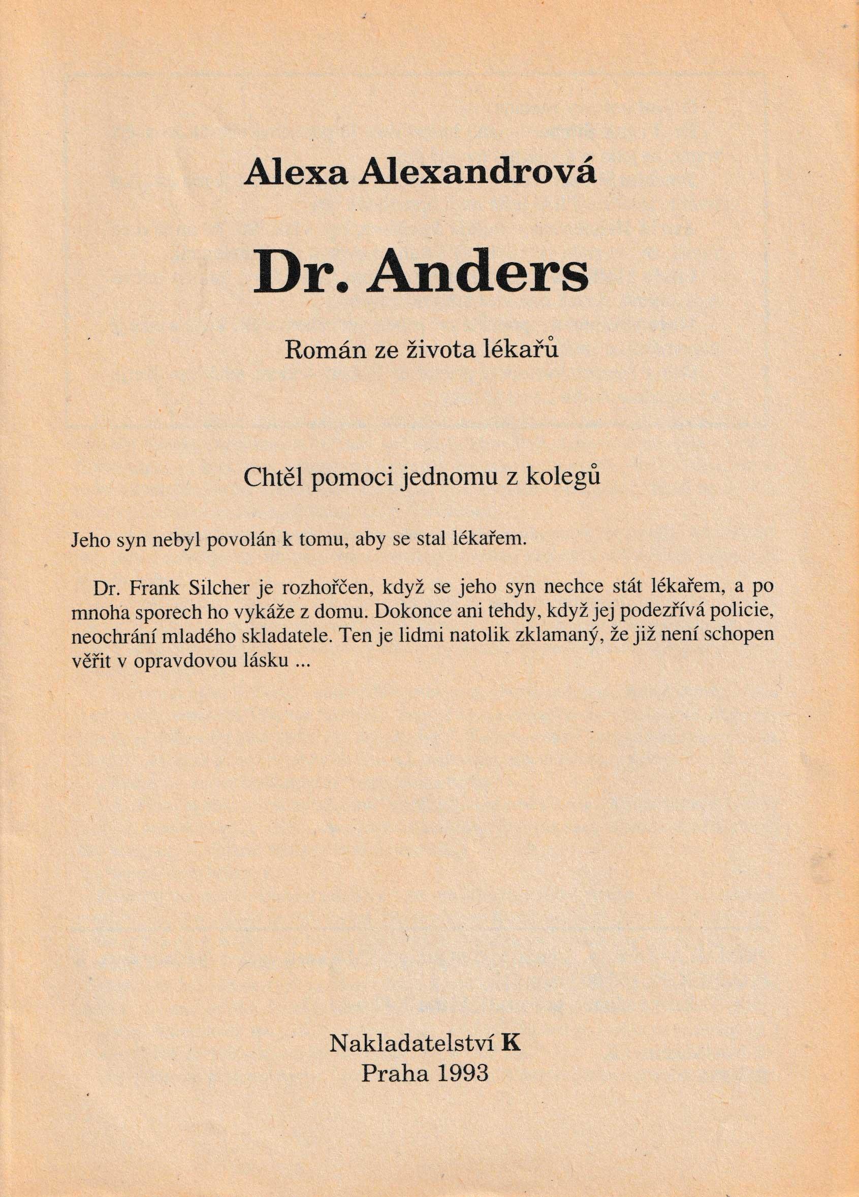 Dr. Anders 7/1993 