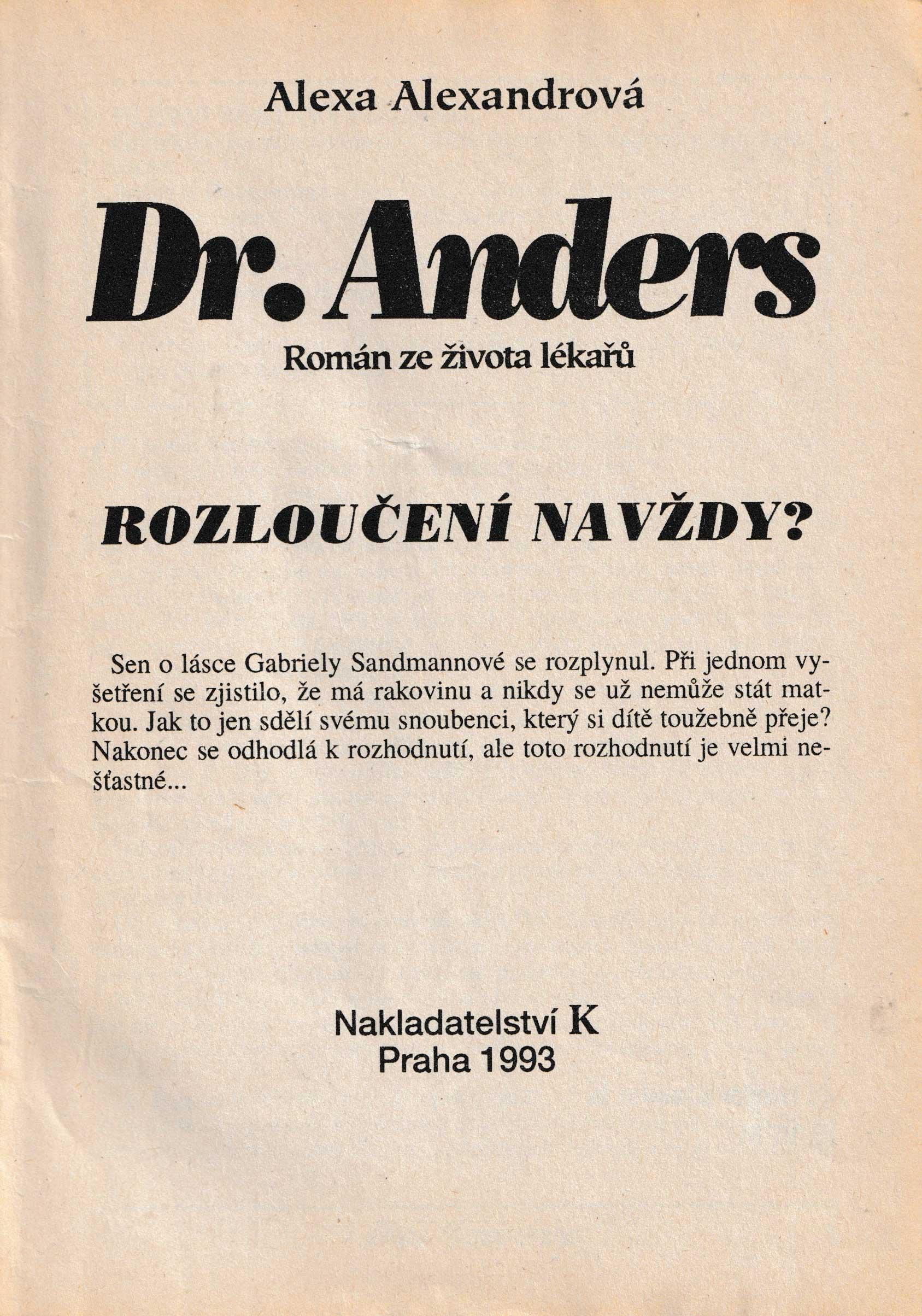 Dr. Anders 10/1993 