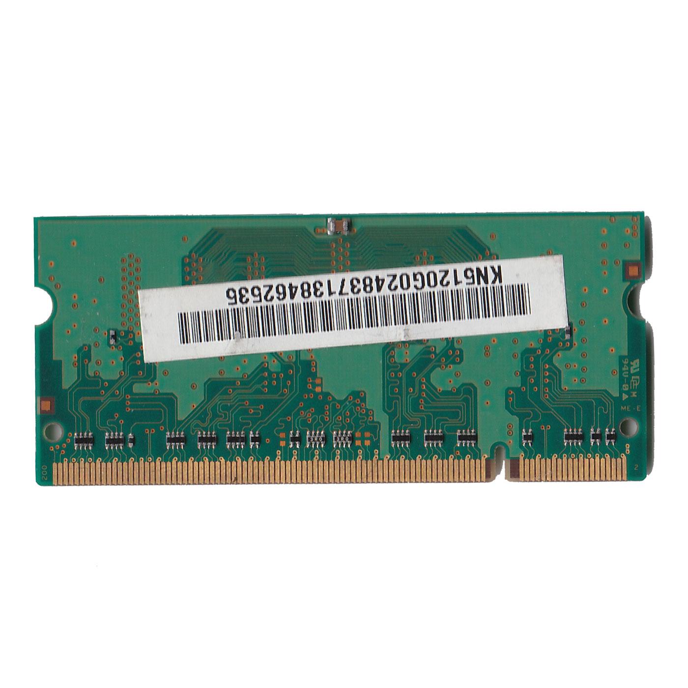 Untested Preowned HYNIX 2RX16 PC2-5300S-555-12 AB 512MB Laptop Memory Module - Unbeatable Price