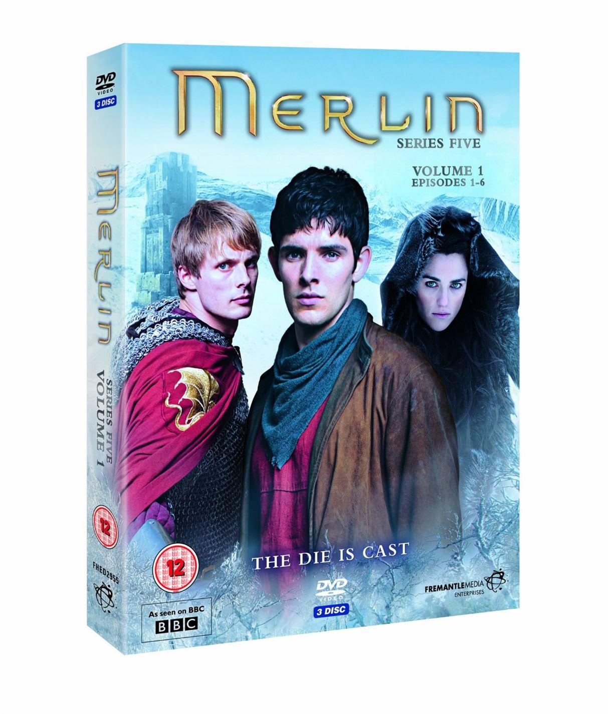 Merlin Series 5: Volume 1 (DVD) - UK Seller NP