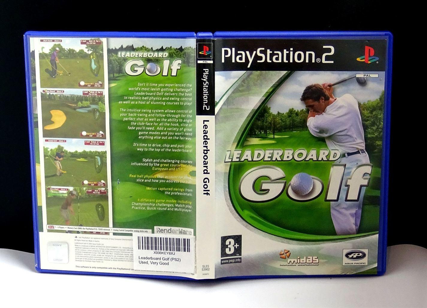 Leaderboard Golf PS2 (Playstation 2) - UK Seller