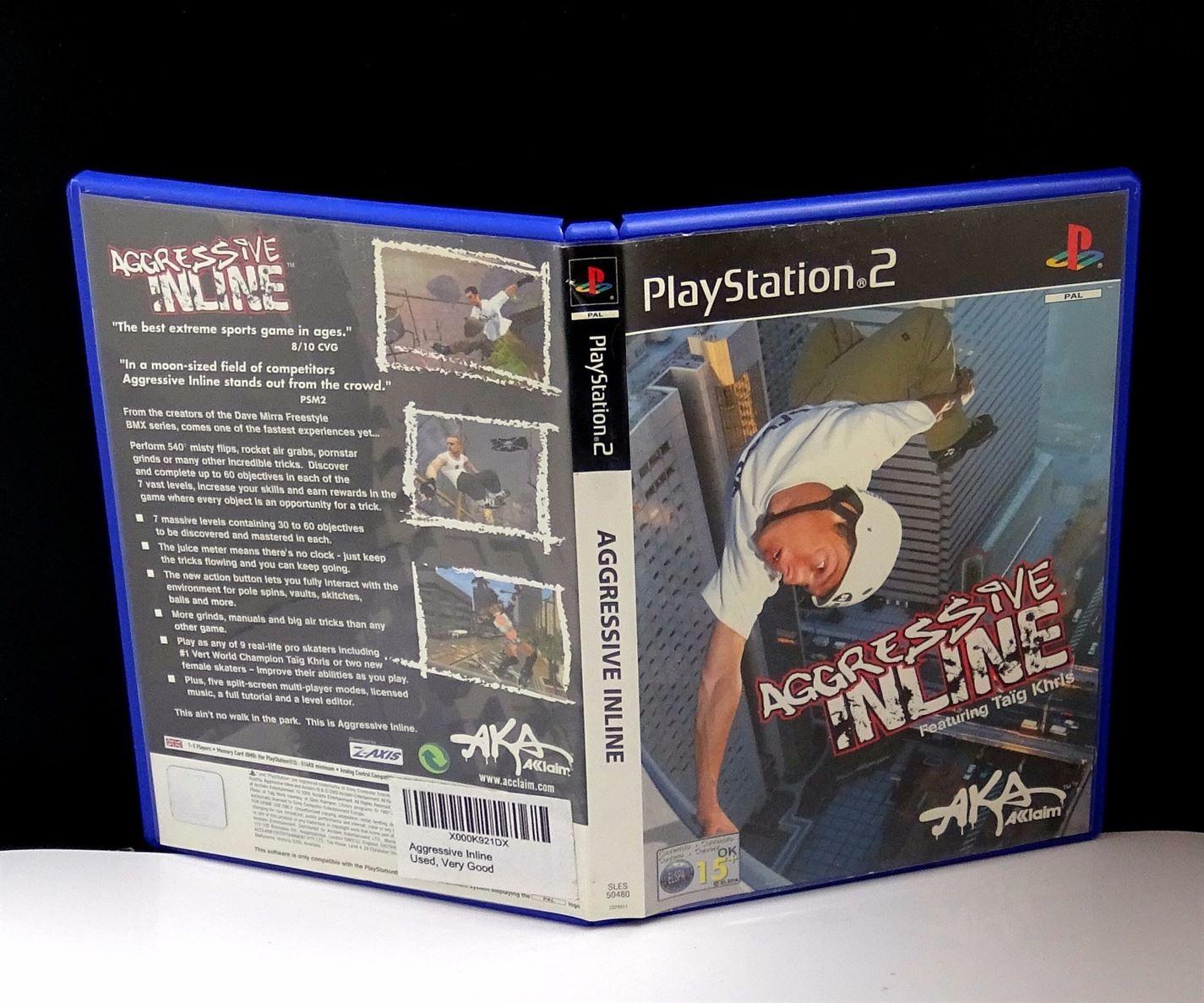 Aggressive Inline PS2 (Playstation 2) - UK Seller