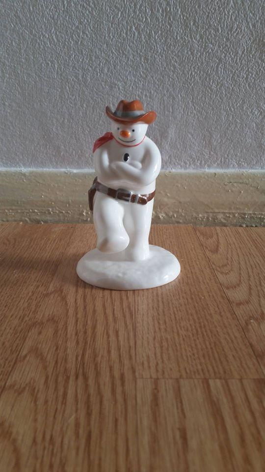 The snowman cowboy figure