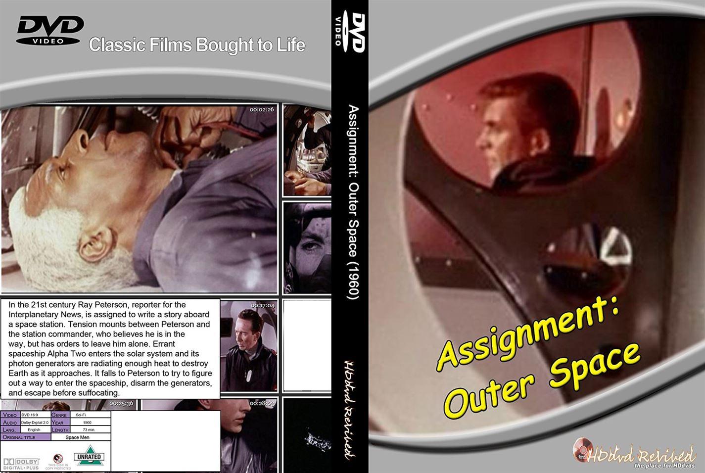 Assignment Outer Space - Standard DVD - HDDVD-REVIVED - NEW- UK SELLER