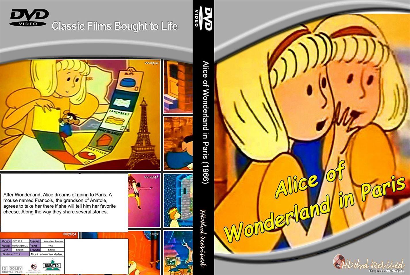 Alice in Wonderland In Paris DVD Standard Edition - NEW - UK SELLER