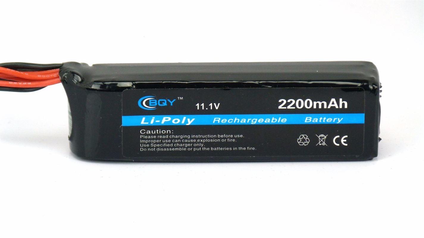 Hot Power 11.1v 3s 2200mah 20C Battery Li-Po Rechargeable Battery - UK Seller NP