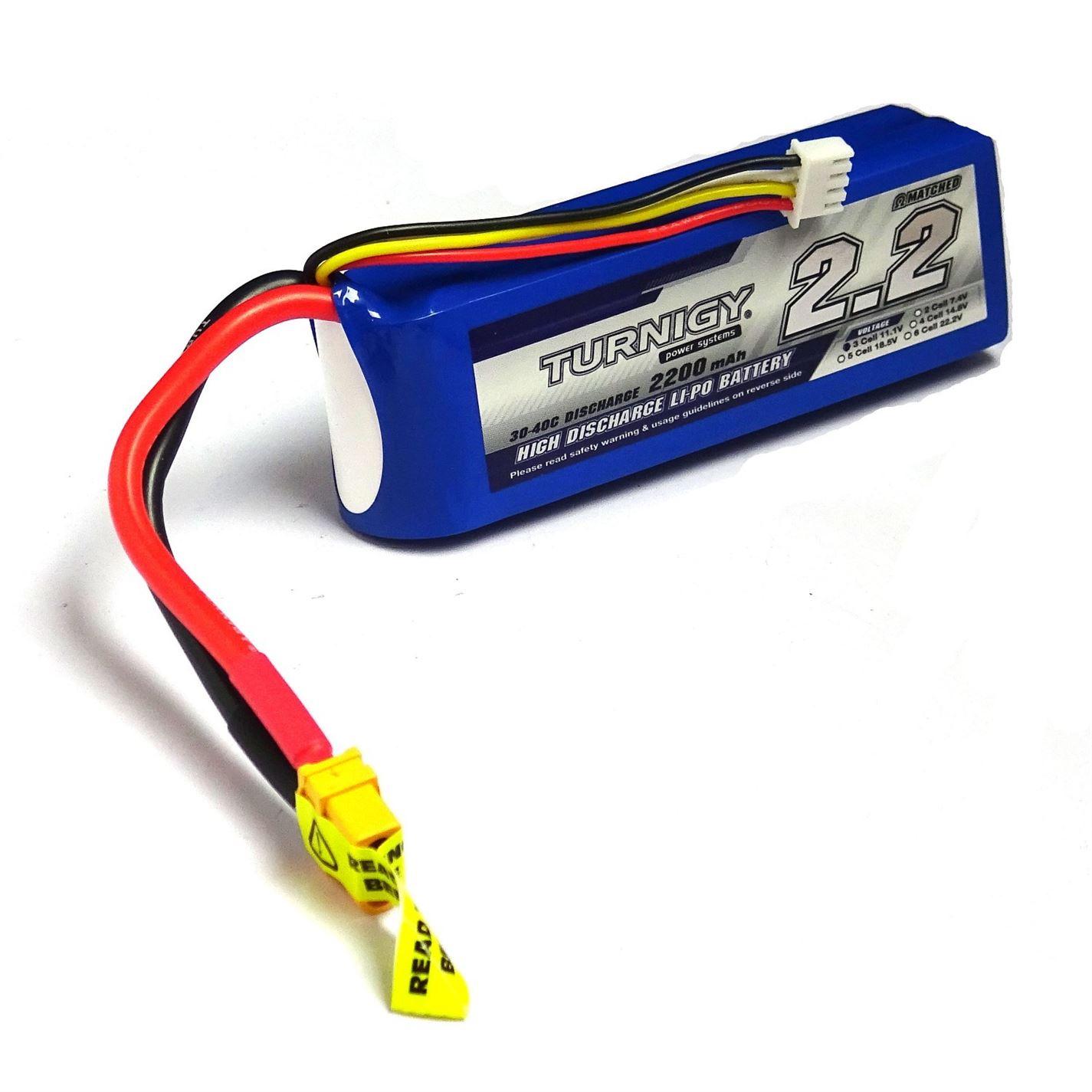 Turnigy 2200mAh 3S 30C Lipo Battery Pack - UK Seller